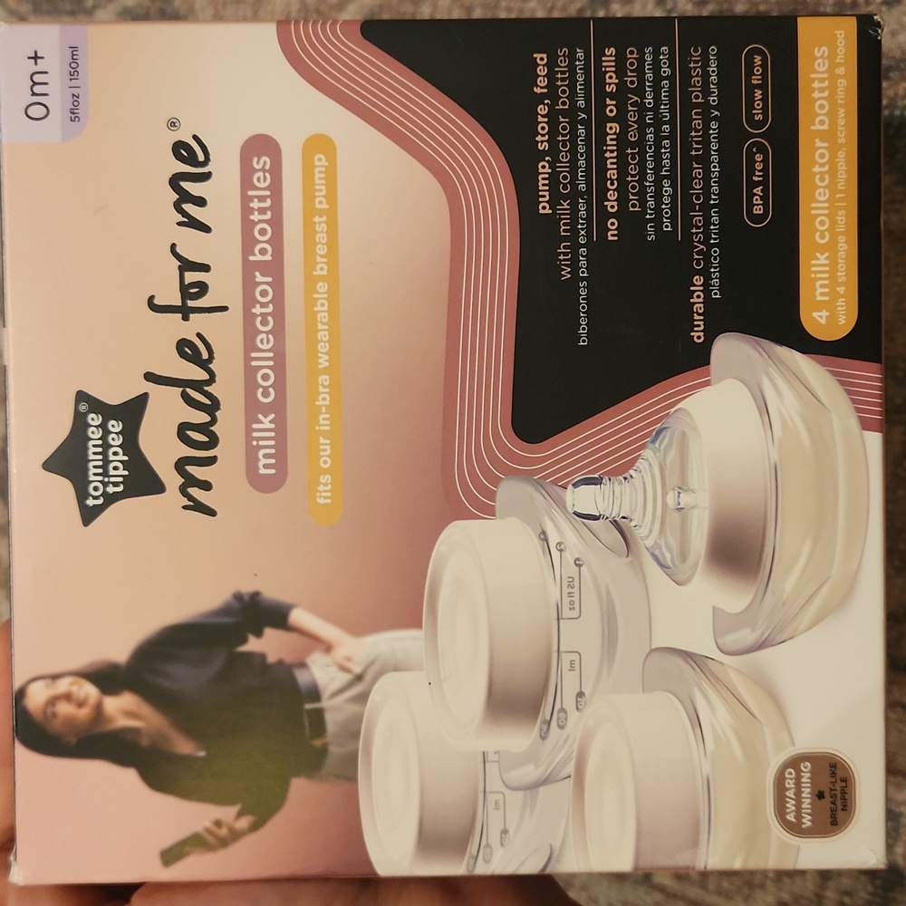 Tommee tippee milk collector bottles